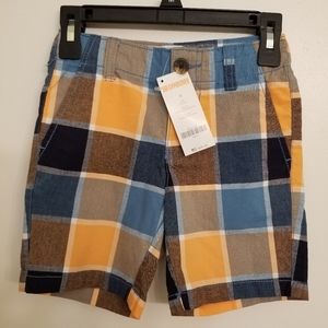 Boys Gymboree shorts, size 4, checkered plaids
